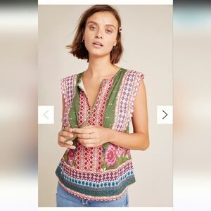 Sigrid Embroidered Tank